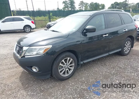 2015 Nissan Pathfinder Sv z USA, uszkodzony, nr VIN 5N1AR2MM6FC708386